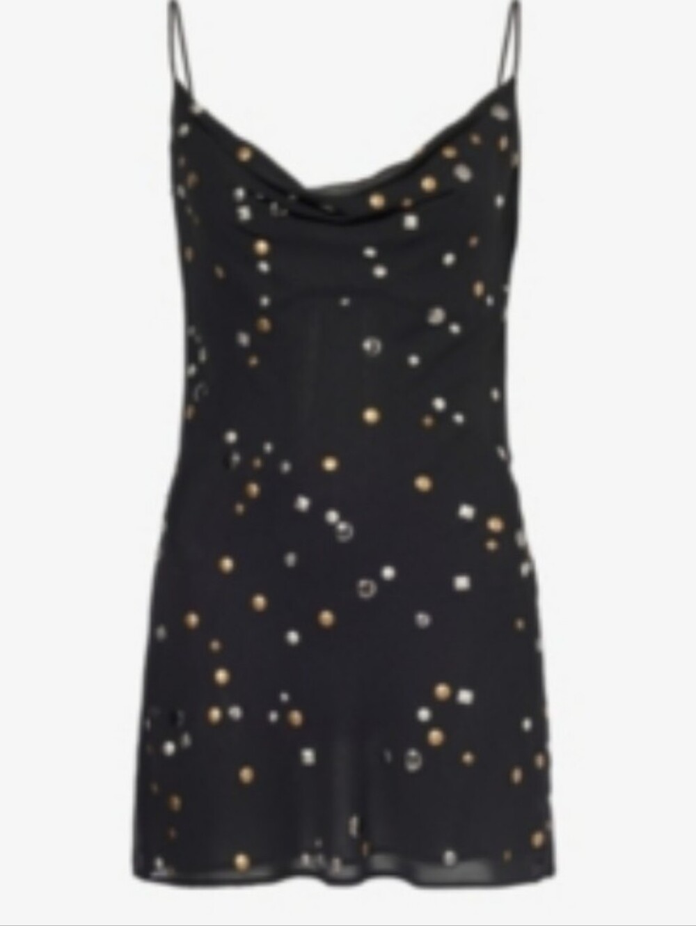 Nwt Jaded London 2026 Sheer Studded Punk Back Perfect Travel Mini Dress Xs - Picture 2 of 10